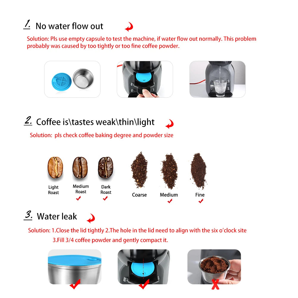 Cápsula reutilizable para máquina Dolce Gusto