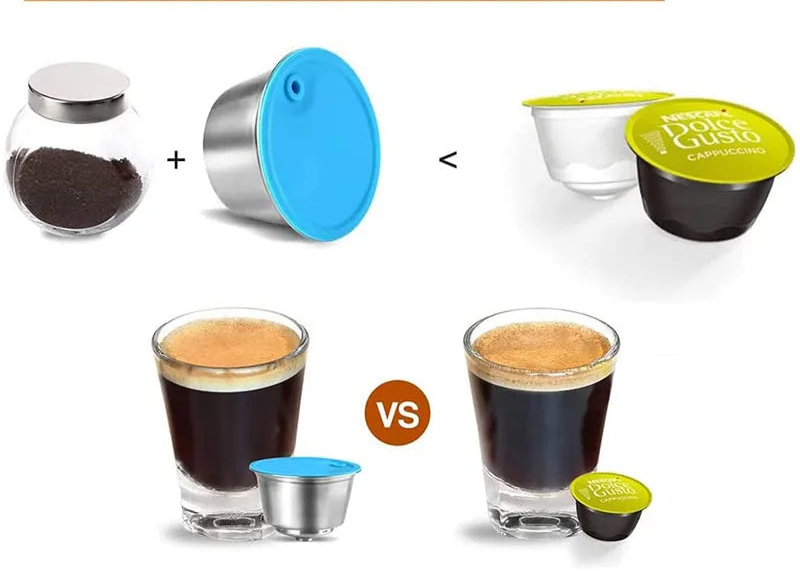 Cápsula reutilizable para máquina Dolce Gusto