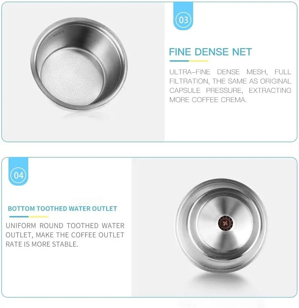 Cápsula reutilizable para máquina Dolce Gusto