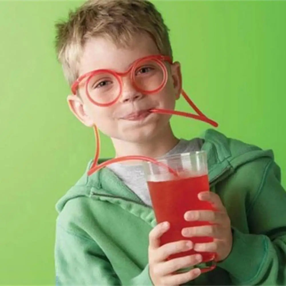 Divertidas gafas pajita