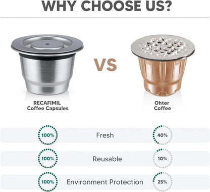 Cápsulas reutilizables para Nespresso