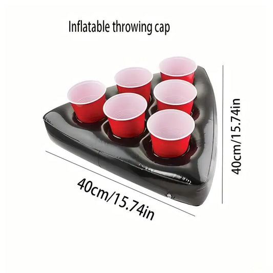 Juego inflable beer hat