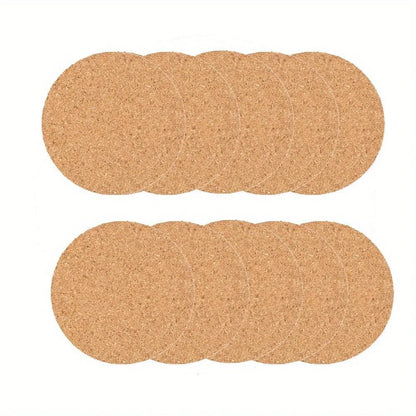 10 Posavasos de corcho