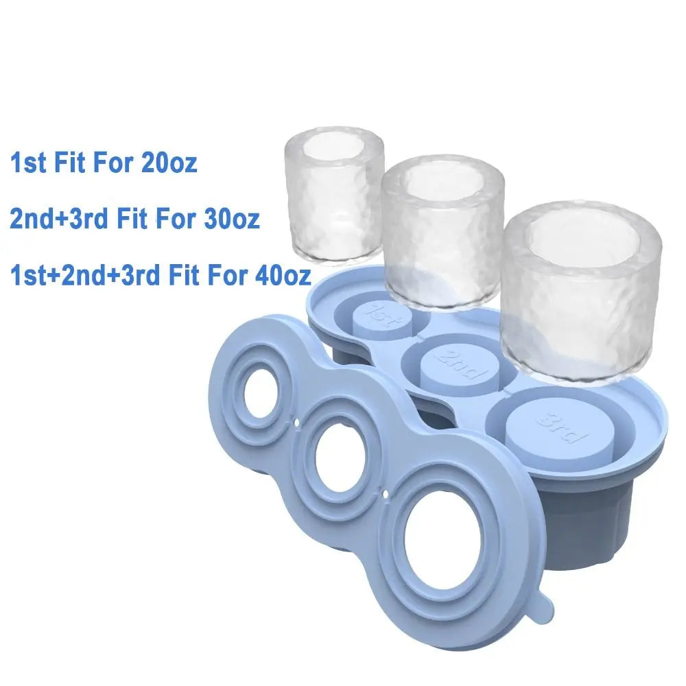 Moldes de hielo de silicona para taza Stanley