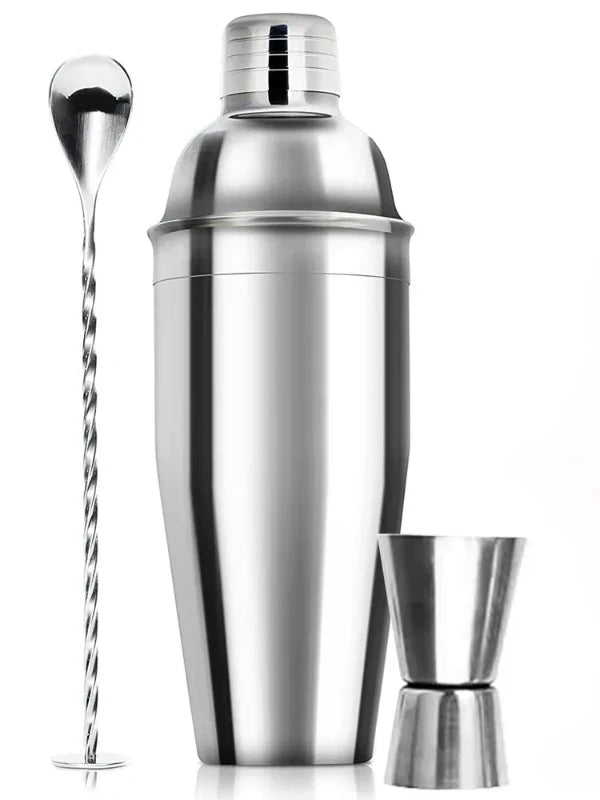 Kit de coctelera de acero inoxidable