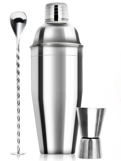 Kit de coctelera de acero inoxidable