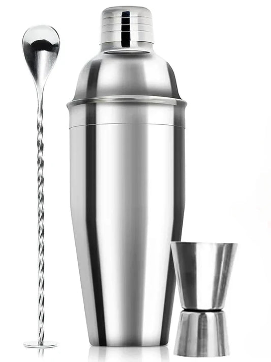 Kit de coctelera de acero inoxidable