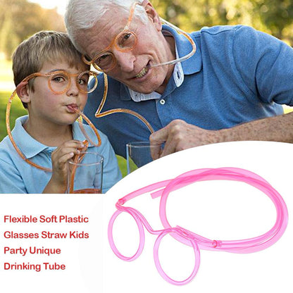 Divertidas gafas pajita