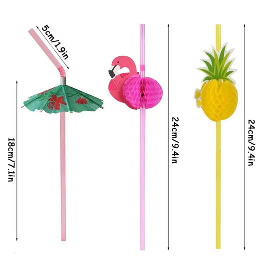 Pajita tropical